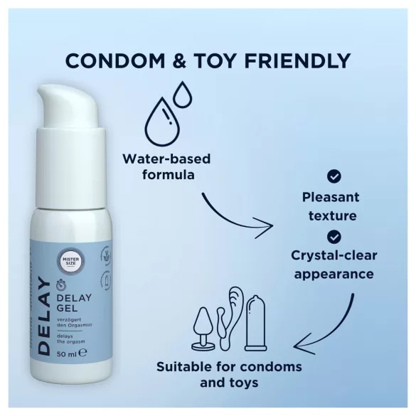 Mister Size - gel ritardante eiaculazione - 50 ml