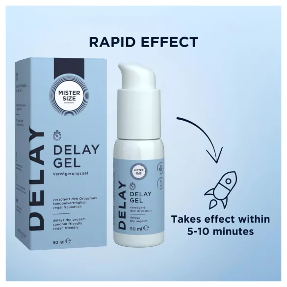 Mister Size - gel ritardante eiaculazione - 50 ml