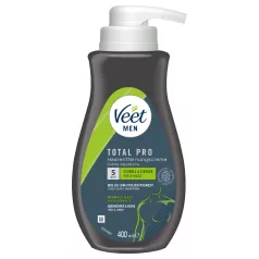 Veet - crema depilatoria uomo - pelle liscia - 400 ml
