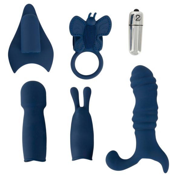 Magic Shiver - set vibratore (blu)