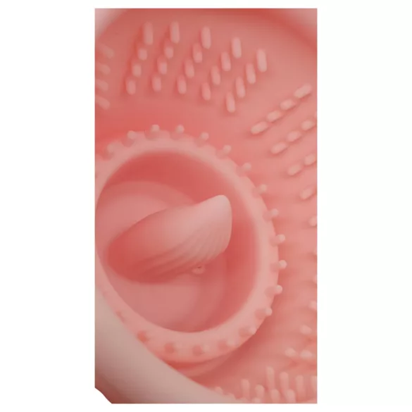 Lonely - vibratore succhia capezzoli ricaricabile impermeabile silicone rosa