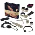 Master & Slave - set bondage - accessori gioco coppia - marrone nero