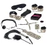 Master & Slave - set bondage - accessori gioco coppia - marrone nero