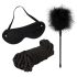 Kit Dominatore & Sottomesso – Set Gioco Bondage (marrone-nero)