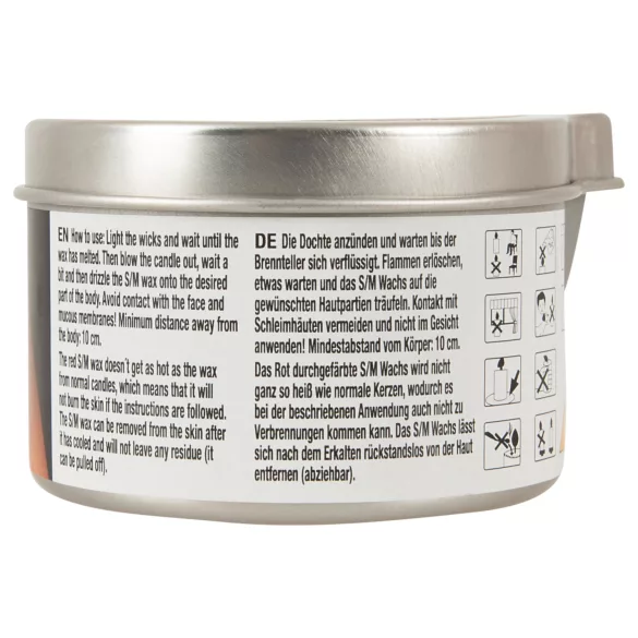 BDSM - Candela bondage - cera paraffina corpo - 100ml