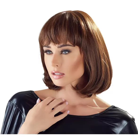 Cottelli - parrucca bob media lunghezza - marrone