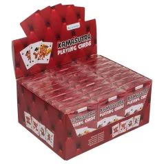  Kama Sutra - carte da gioco erotiche divertenti - set 24 pezzi