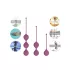 Cotoxo Belle - set di 3 palline vaginali - viola