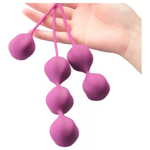 Cotoxo Belle - set di 3 palline vaginali - viola