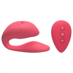   Cotoxo Cupid 2 - vibratore per coppia telecomandato - silicone rosso