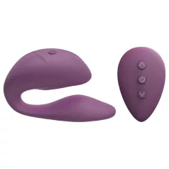 Cotoxo Cupid 2 - vibratore coppia con telecomando - viola