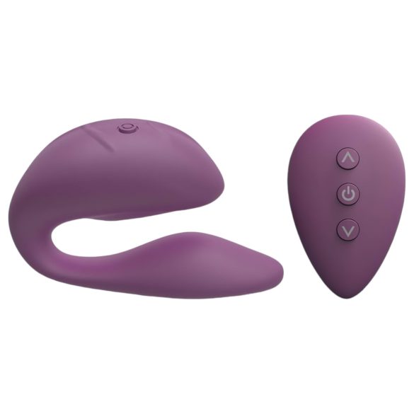 Cotoxo Cupid 2 - Vibratore per coppie con telecomando (viola)