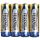 Batterie durature AA - Confezione da 4 pezzi