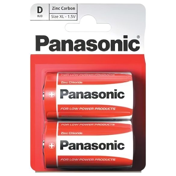 Batterie a lunga durata R14 C - 2 pezzi (Panasonic)