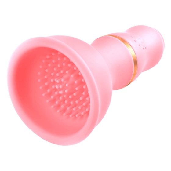 Stimolatore Mammaria Ricaricabile con Vibrazione Sunfo (rosa)