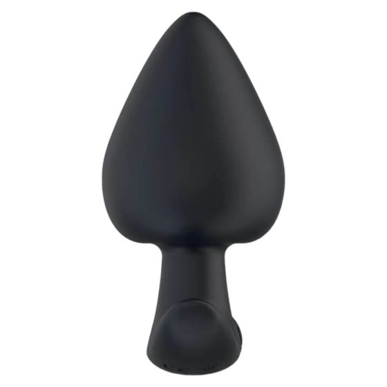 Vibratore anale vellutato e flessibile con applicazione gratuita - LP Spade (nero)