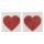 Scintillanti copri capezzoli a forma di cuore