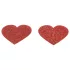 Cottelli - Adesivi scintillanti per capezzoli - cuore