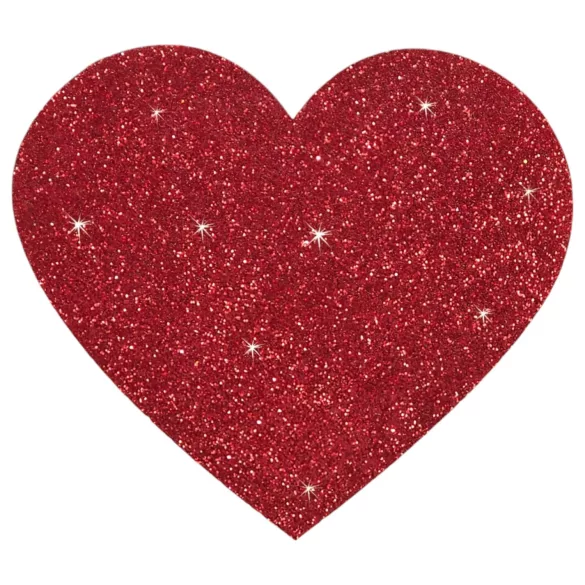 Cottelli - Adesivi scintillanti per capezzoli - cuore