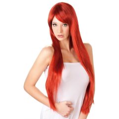 Parrucca rossa extra lunga
