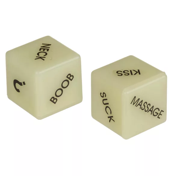 CUBE - dado luminoso - si illumina al buio - silicone