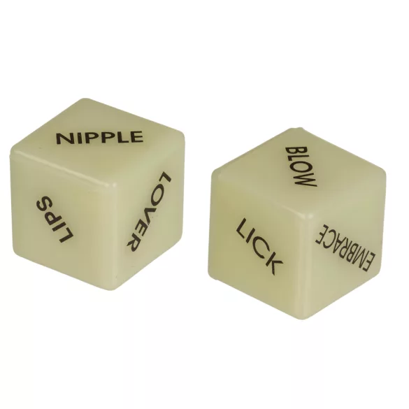 CUBE - dado luminoso - si illumina al buio - silicone