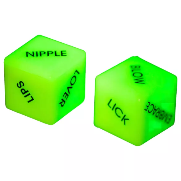 CUBE - dado luminoso - si illumina al buio - silicone