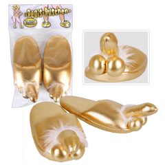 Pantofole d'oro - con pene