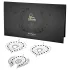 Set gioielli intimi con brillanti scintillanti - 3 pezzi (nero)