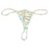 Tanga di zucchero colorato per donne