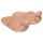 Pantofole peluche naturali a forma di pene
