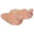 Pantofole peluche naturali a forma di pene