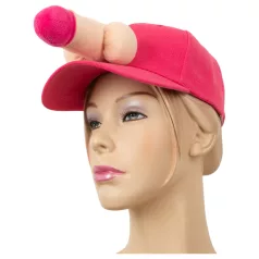 Cappellino da baseball con pene (rosa)