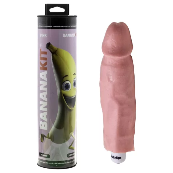 Bananakit - set per clonare il pene con vibratore (rosa)