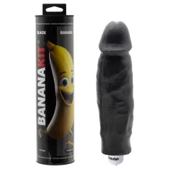 Bananakit - set per la copia del pene con vibratore (nero)