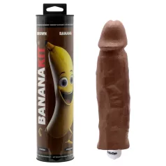  Bananakit - set per fare la copia del pene con vibratore (marrone)