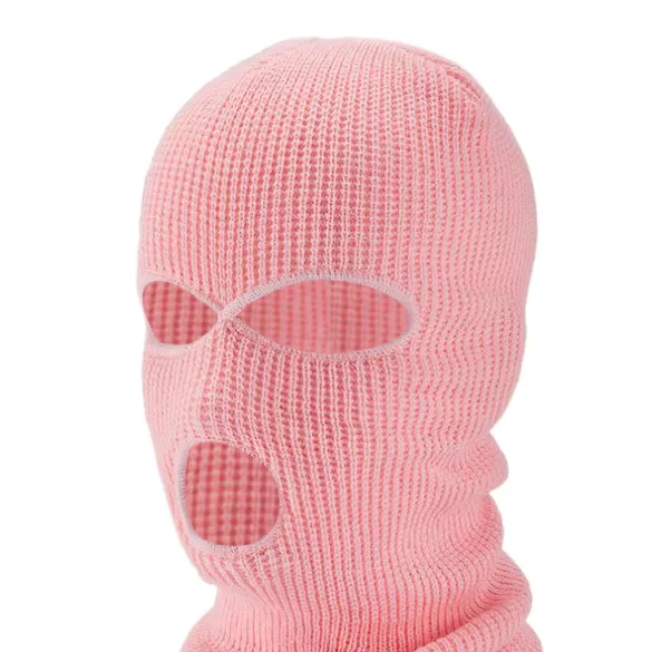 Balaclava - maschera boccale 3 aperture - maglia rosa