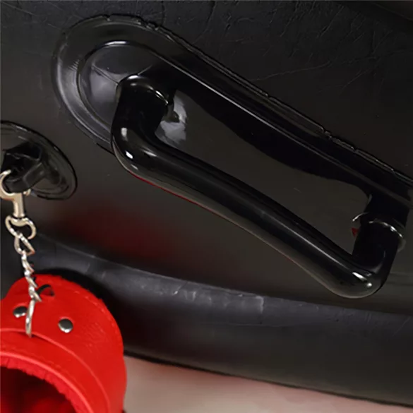 Magic Pillow - cuscino BDSM gonfiabile con manette - grande rosso