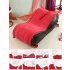 Magic Pillow - cuscino BDSM gonfiabile con manette - grande rosso