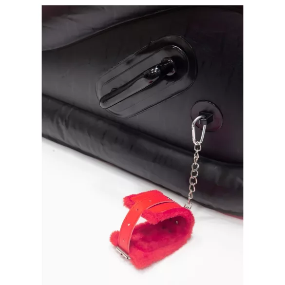 Magic Pillow - cuscino BDSM gonfiabile con manette - grande rosso
