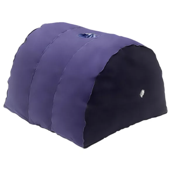 Magic Pillow - cuscino sessuale gonfiabile con supporto per dildo - viola