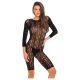 Rene Rofe - Tuta corta sexy (S-L) - nero