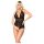 Mapalé - body in pizzo aperto (nero) - M