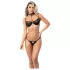 Mapalé - Trio di Lingerie con Spalline (Nero)