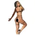 Mapalé - Trio di Lingerie con Spalline (Nero)