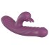 Rabbit Bunny Play - vibratore con caricatore, stimolatore clitorideo (viola)