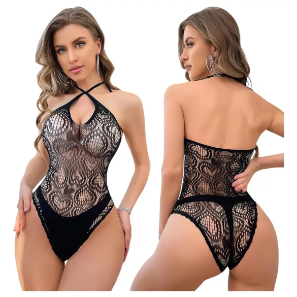 JSY 019 - body in pizzo (nero)