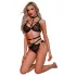 JSY 031 - completo di lingerie erotica (nero)
