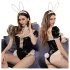 JSY 077 - costume da coniglietta (nero)