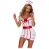 JSY 094 - costume da infermiera - bianco-rosso
